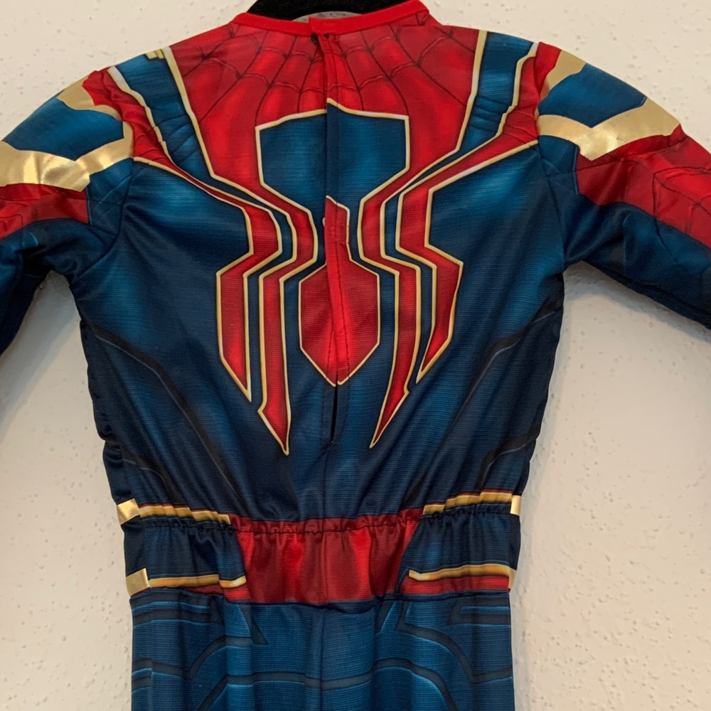 Spider-Man Kids Superhero Costume - Red and Blue size M - Picture 5 of 10